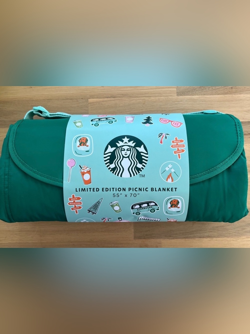 Starbucks Road Trip Collection - Limited Edition Picnic Blanket
